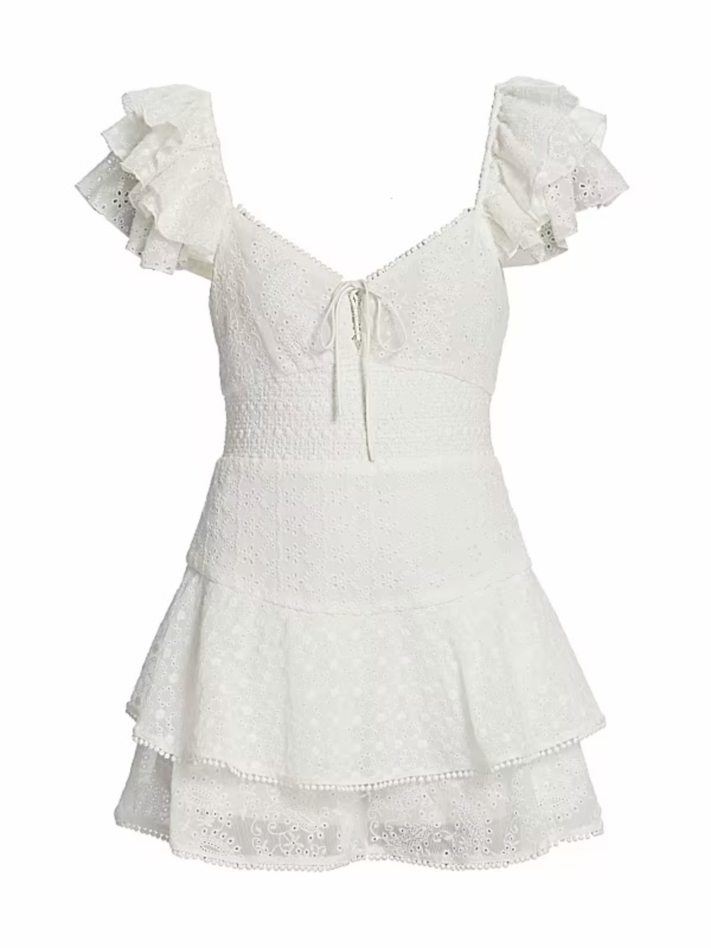 Alice + Olivia Hartford Bustier Romper